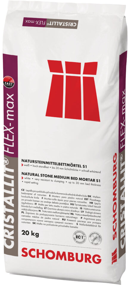 CRISTALLIT-FLEX-max, 20 kg – Produktbild