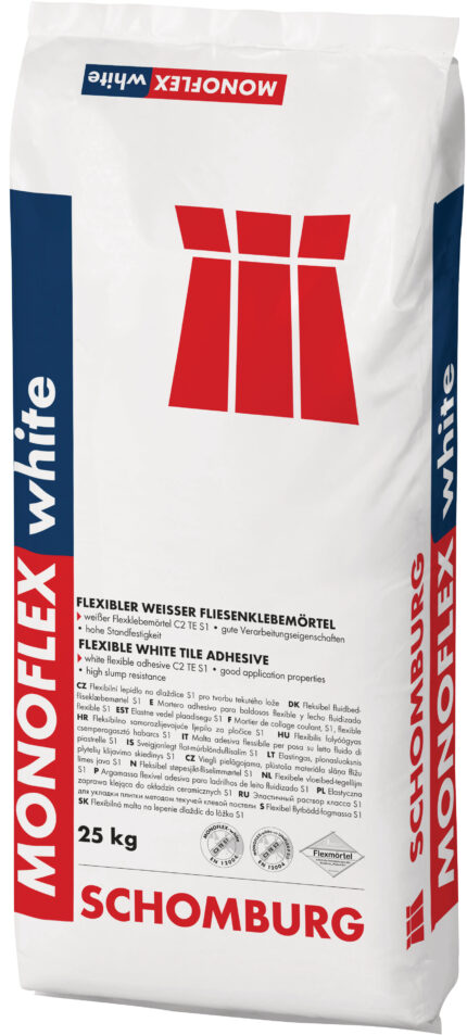 MONOFLEX-white, 25 kg – Produktbild