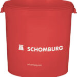 Mischeimer rot – Produktbild