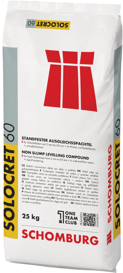 SOLOCRET-60, 25 kg – Produktbild